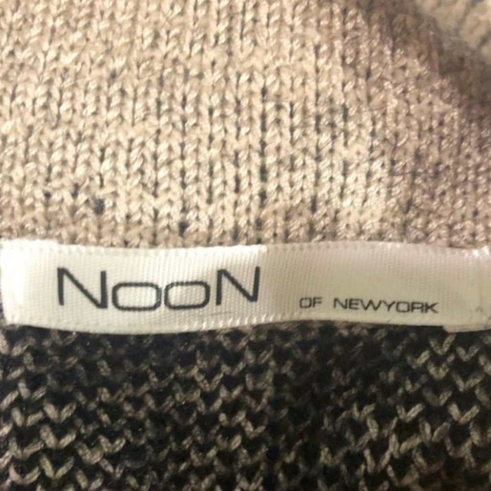 Noon of New York Cat Embroidered Sweater Top Size Small - Picture 5 of 5